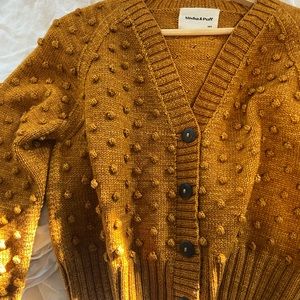 Misha & Puff classic wool cardigan